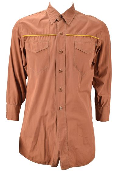 John McIntire Christopher Hale Screen Worn Shirt from Wagon Train John McIntire Christopher Hale Screen Worn Shirt from Wagon Train